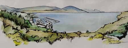 Above Penticton Marina - KVR Trail