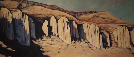 Shadow Play, Okanagan Clay Banks